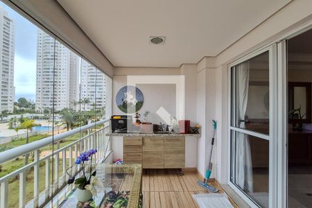 Varanda da Sala de apartamento à venda com 2 quartos, 107m² em Vila Lusitania, São Bernardo do Campo