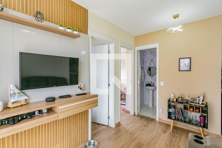 Sala de apartamento para alugar com 2 quartos, 37m² em Jardim Imperador (zona Sul), São Paulo