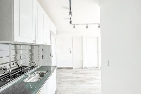 Cozinha e Área de Serviço de apartamento para alugar com 2 quartos, 34m² em Água Branca, São Paulo