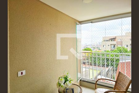 Varanda da Sala de apartamento à venda com 2 quartos, 53m² em Jardim Bom Clima, Guarulhos