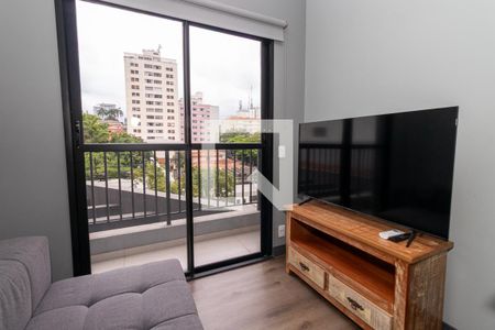 Sala de apartamento para alugar com 1 quarto, 27m² em Perdizes, São Paulo