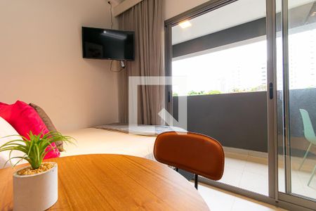 Studio de kitnet/studio para alugar com 1 quarto, 20m² em Santo Amaro, São Paulo