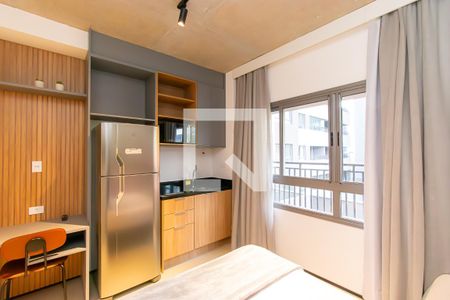 Studio de kitnet/studio para alugar com 1 quarto, 20m² em Santo Amaro, São Paulo