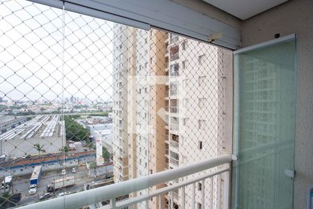 Varanda da Sala de apartamento à venda com 2 quartos, 63m² em Piraporinha, Diadema