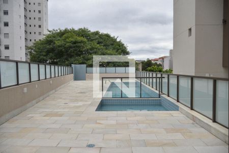 Área comum - Piscina de apartamento à venda com 1 quarto, 56m² em Parque das Nações, Santo André