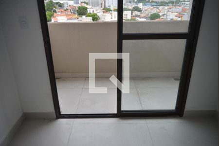 Varanda da Sala de apartamento à venda com 1 quarto, 56m² em Parque das Nações, Santo André