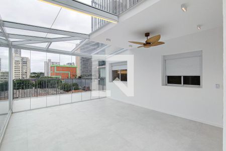 Varanda de apartamento para alugar com 2 quartos, 109m² em Vila Cordeiro, São Paulo