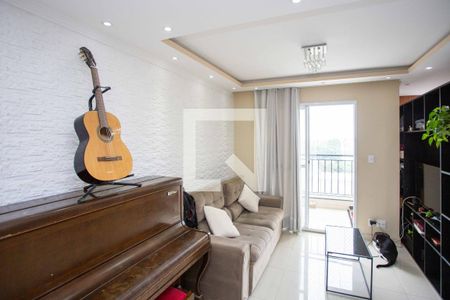 Sala de TV de apartamento à venda com 2 quartos, 67m² em Conceição, Diadema