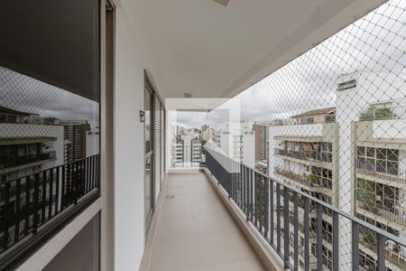Sacada de apartamento à venda com 3 quartos, 260m² em Indianópolis, São Paulo
