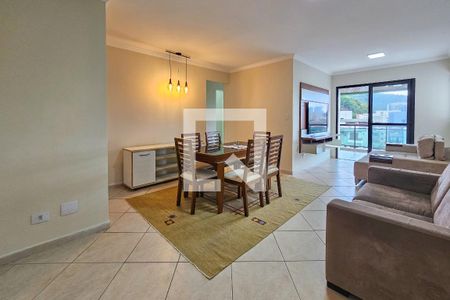 Sala de apartamento para alugar com 3 quartos, 158m² em Loteamento Joao Batista Juliao, Guarujá