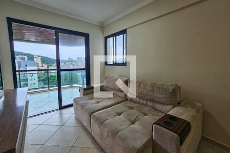 Sala de apartamento para alugar com 3 quartos, 158m² em Loteamento Joao Batista Juliao, Guarujá