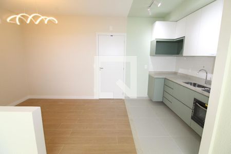 Sala /  Cozinha de apartamento para alugar com 2 quartos, 50m² em Floresta, São José dos Campos