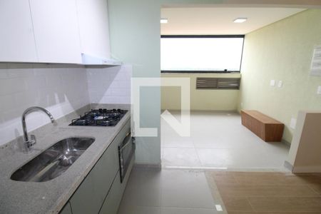 Sala /  Cozinha de apartamento para alugar com 2 quartos, 50m² em Floresta, São José dos Campos
