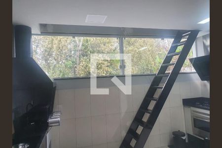 Cozinha de casa de condomínio para alugar com 3 quartos, 115m² em Jardim Petropolis, Cotia