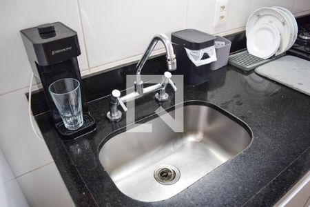 Cozinha de apartamento à venda com 1 quarto, 45m² em Vila Gomes Cardim, São Paulo