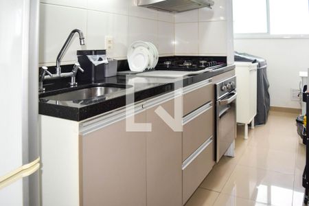 Cozinha de apartamento à venda com 1 quarto, 45m² em Vila Gomes Cardim, São Paulo