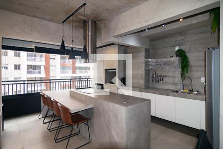 Sala Cozinha de apartamento à venda com 2 quartos, 90m² em Centro Histórico de São Paulo, São Paulo