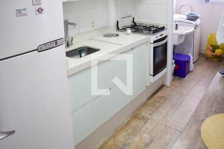 Cozinha de apartamento à venda com 1 quarto, 45m² em Vila Gomes Cardim, São Paulo