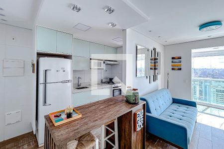 Sala de Jantar de apartamento à venda com 1 quarto, 45m² em Vila Gomes Cardim, São Paulo