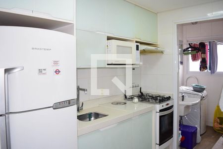 Cozinha de apartamento à venda com 1 quarto, 45m² em Vila Gomes Cardim, São Paulo