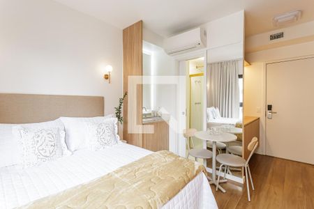 Studio de kitnet/studio para alugar com 1 quarto, 21m² em Indianópolis, São Paulo