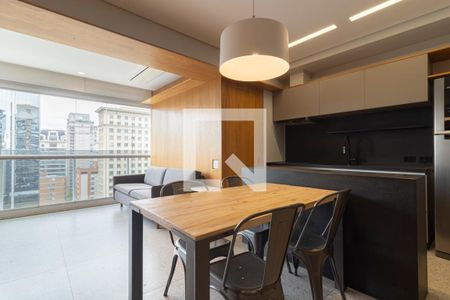 Sala de Jantar de apartamento para alugar com 1 quarto, 70m² em Vila Olímpia, São Paulo