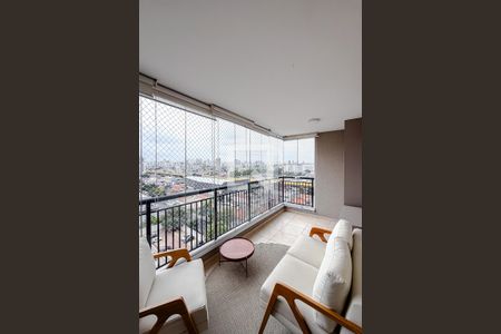 Varanda da Sala de apartamento à venda com 2 quartos, 69m² em Ipiranga, São Paulo