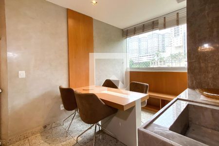 Espaço Gourmet de apartamento à venda com 3 quartos, 100m² em Sion, Belo Horizonte