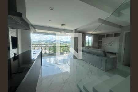 Sala de apartamento para alugar com 3 quartos, 128m² em Melville Empresarial Ii, Barueri