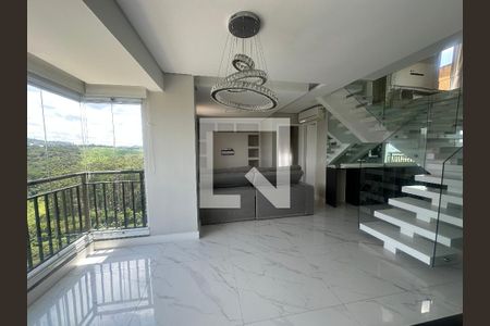 Sala de apartamento para alugar com 3 quartos, 128m² em Melville Empresarial Ii, Barueri