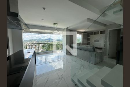 Sala de apartamento para alugar com 3 quartos, 128m² em Melville Empresarial Ii, Barueri