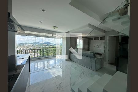 Sala de apartamento para alugar com 3 quartos, 128m² em Melville Empresarial Ii, Barueri