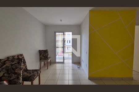 Sala de apartamento para alugar com 2 quartos, 54m² em Jardim Santa Cristina, Santo André