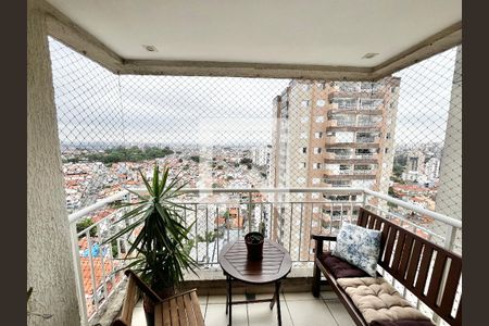 Varanda da Sala de apartamento à venda com 2 quartos, 50m² em Vila Dom Pedro Ii, São Paulo
