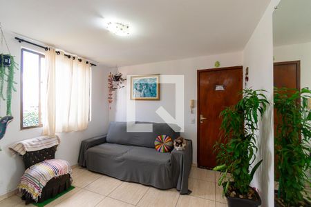 Sala de apartamento à venda com 2 quartos, 78m² em Fazenda da Juta, São Paulo