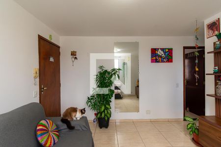 Sala de apartamento à venda com 2 quartos, 78m² em Fazenda da Juta, São Paulo