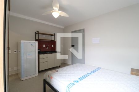 Sala/Quarto/Cozinha de kitnet/studio para alugar com 1 quarto, 26m² em Barra Funda, São Paulo