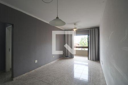 Sala de apartamento para alugar com 2 quartos, 69m² em Jardim Tres Marias, Guarujá