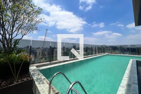 Área comum - Piscina de kitnet/studio para alugar com 1 quarto, 29m² em Itaim Bibi, São Paulo