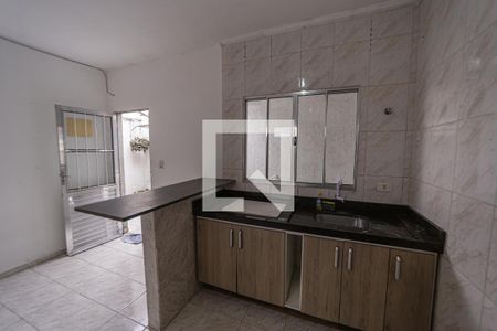 Sala/Cozinha de casa para alugar com 1 quarto, 45m² em Burgo Paulista, São Paulo