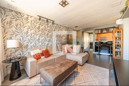 Sala  de apartamento para alugar com 2 quartos, 65m² em São João, Porto Alegre