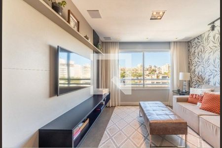 Sala  de apartamento para alugar com 2 quartos, 65m² em São João, Porto Alegre