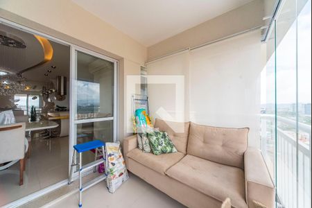 Varanda Gourmet de apartamento à venda com 2 quartos, 115m² em Vila Apiai, Santo André