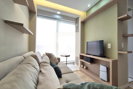 Sala de apartamento à venda com 2 quartos, 46m² em Jardim das Cerejeiras, Campinas