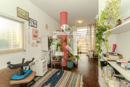 Sala de apartamento à venda com 2 quartos, 70m² em República, São Paulo