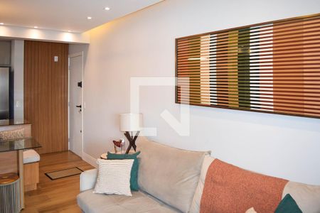 Sala de apartamento à venda com 3 quartos, 82m² em Cidade Mãe do Céu, São Paulo