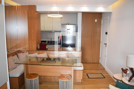 Sala de apartamento à venda com 3 quartos, 82m² em Cidade Mãe do Céu, São Paulo