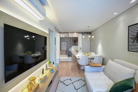 Sala de apartamento à venda com 1 quarto, 41m² em Vila Andrade, São Paulo