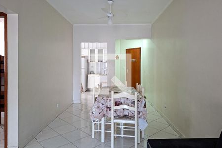 Sala de apartamento para alugar com 2 quartos, 90m² em Aviação, Praia Grande