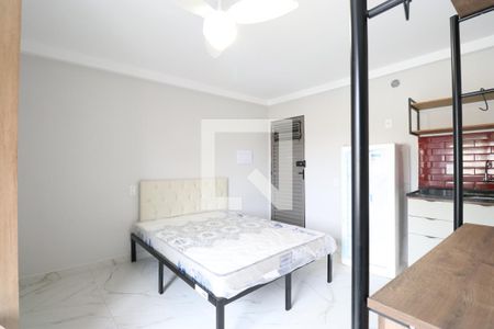 Sala/Quarto/Cozinha de kitnet/studio para alugar com 1 quarto, 30m² em Barra Funda, São Paulo